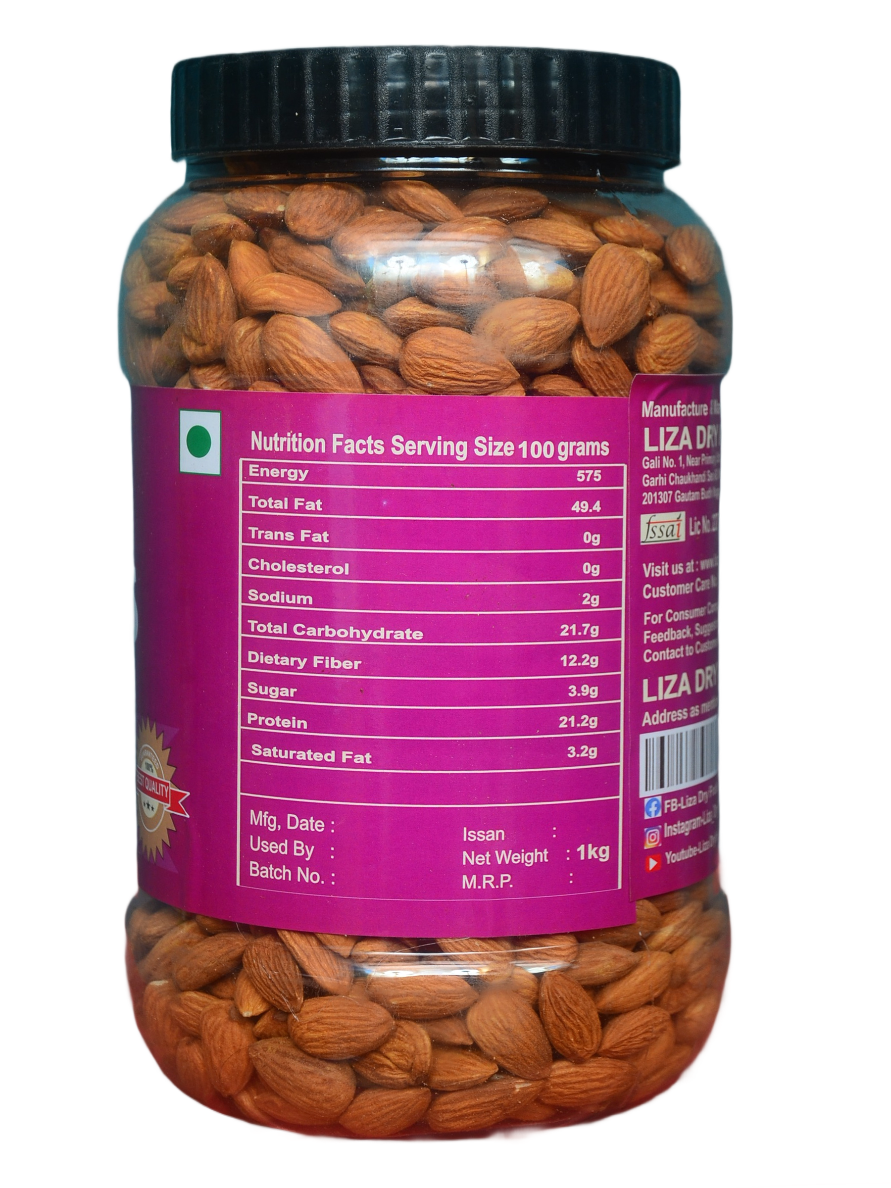 Almonds (Badam)  1kg