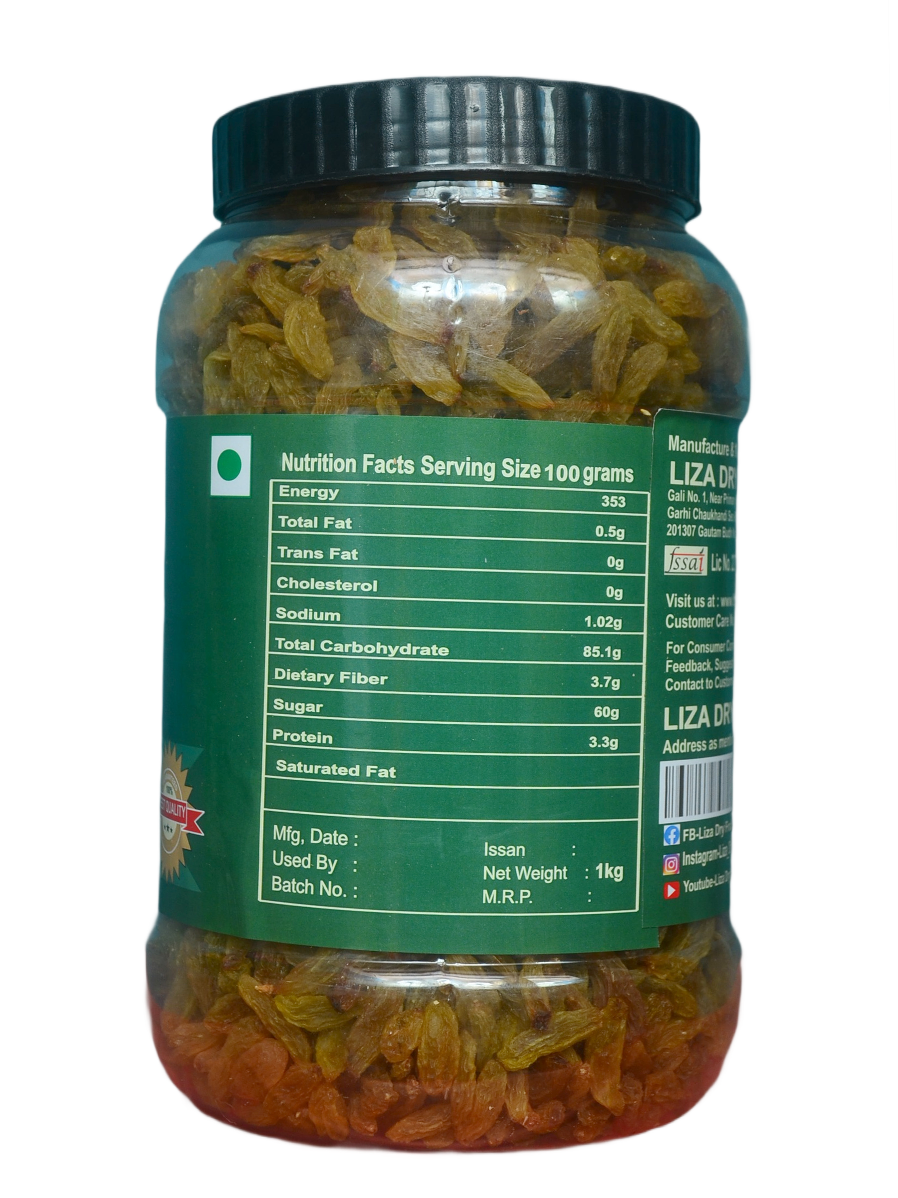 Raisins (kismis) 1kg