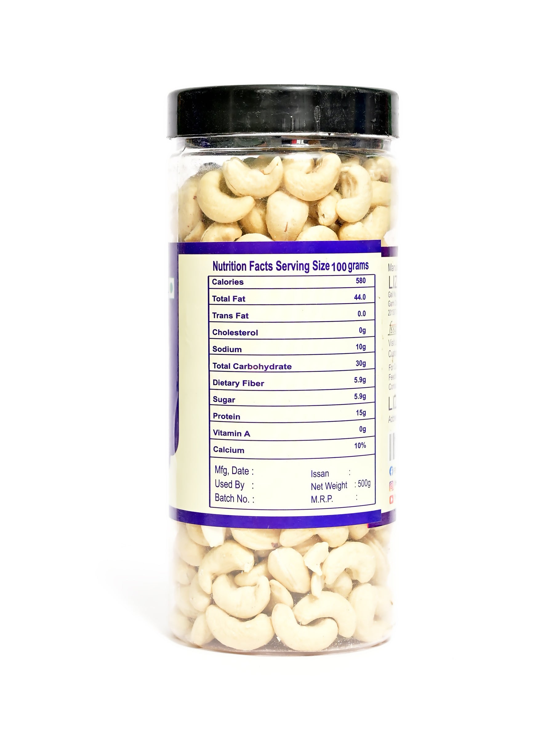 Cashew (Kaju) 500gm