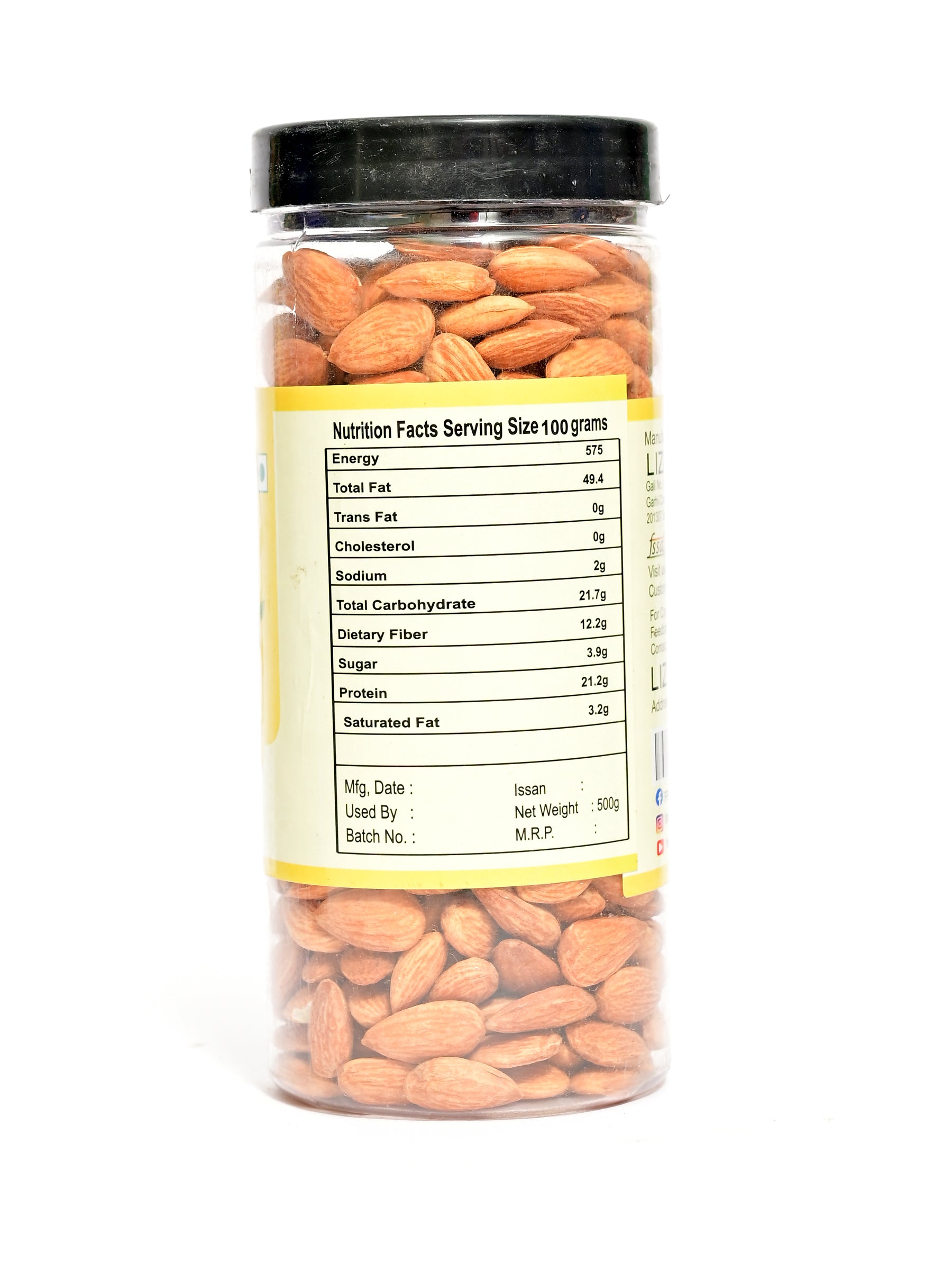 Almonds 500gm