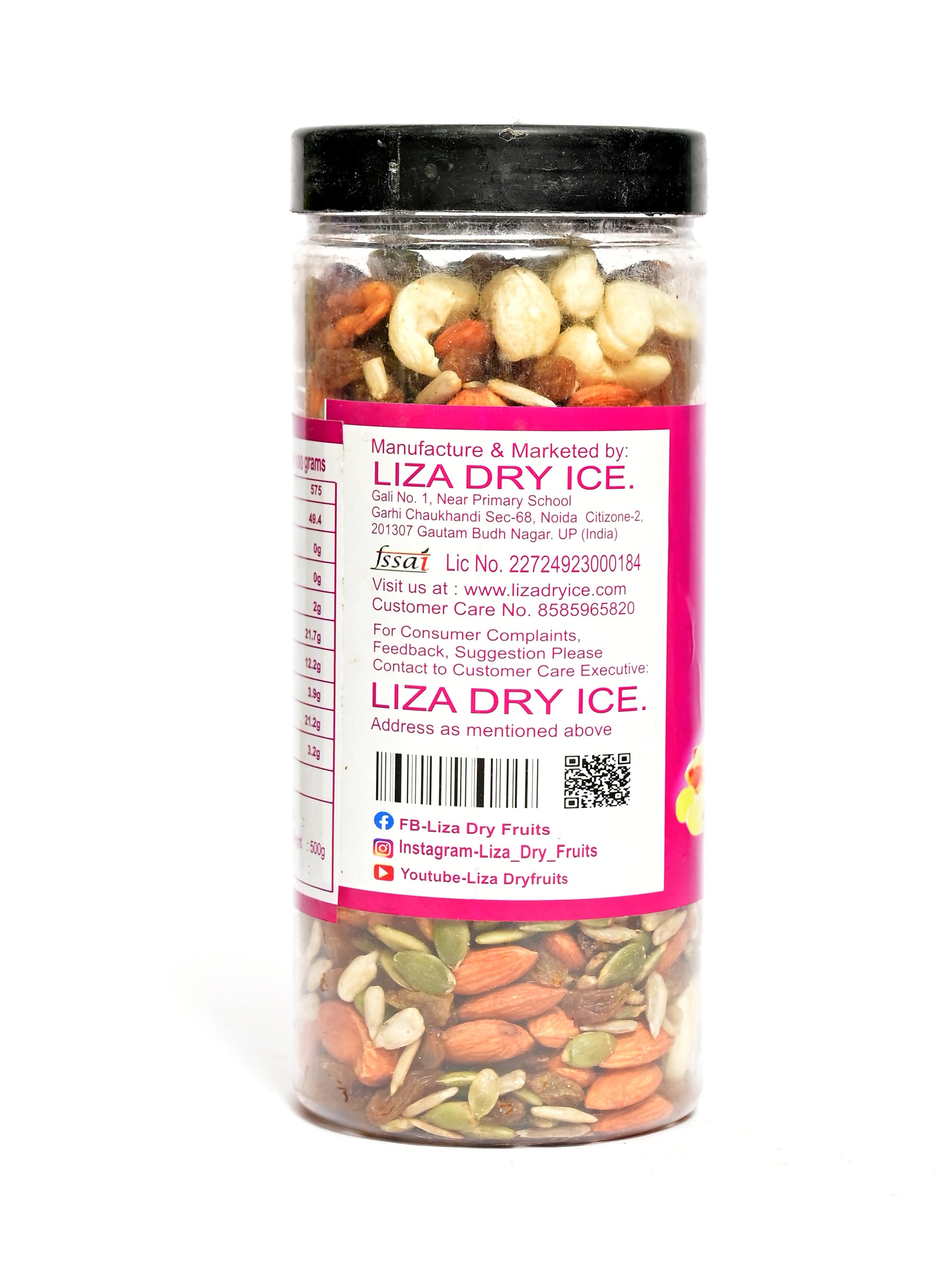 Mix Dry Fruits 500gm combines